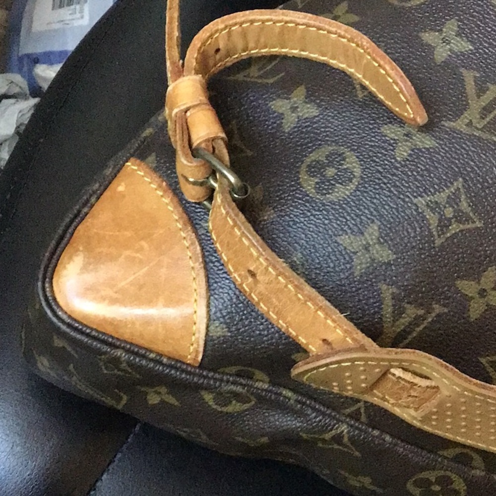 Louis Vuitton LV Shoulder Bag M51112 Ballad Brown Monogram Preowned - Picture 14 of 15